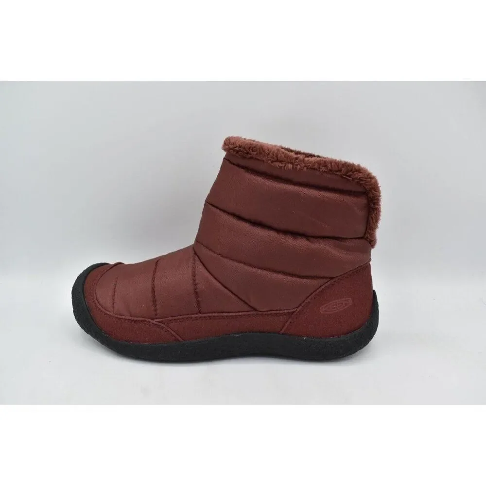 Keen Womens Size 10.5‎ Howser Fold Down Andorra Burgundy Insulated Pull On Shoes